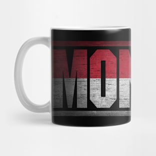 Monaco Retro Flag for Men Women Monaco National Pride Mug